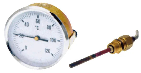 Termometro a ago lavabile 0º120ºC 1500mm