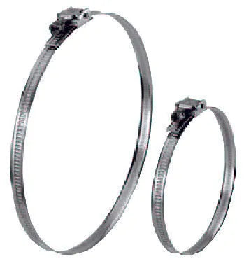 Fascetta in acciaio inox 60 a 135 mm