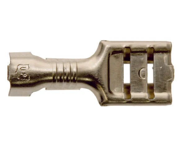 FASTON FEMMINA 6,3mm ACCIAIO NICHELATO