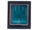 Interruttore bipolare forno verde 29x35mm.