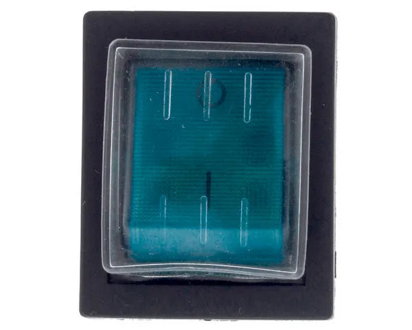 Interruttore bipolare forno verde 29x35mm.