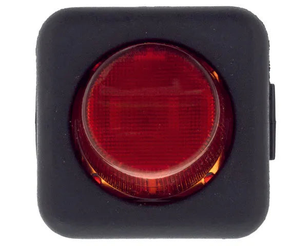 JEMI Pulsante lavastoviglie rosso 25x25mm.
