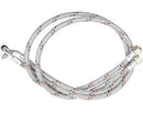 Tubo flessibile gasolio h3/8" xm1/4" 90º 900mm