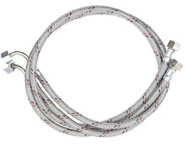 Tubo flessibile gasolio h3/8''xh1/4'' 90º 1000mm