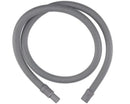 Tubo di scarico bocche 180º 19x19x1500 mm.