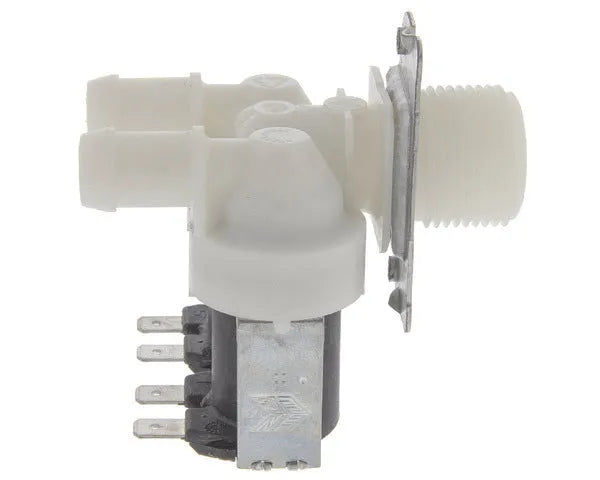 Valvola lavatrice a 2 vie 180° uscita 14 mm