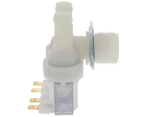 Valvola lavatrice a 2 vie 90° uscita 14mm