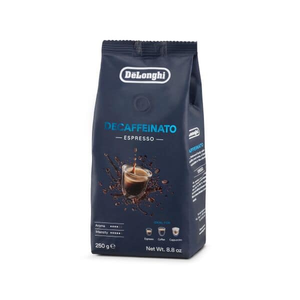 DeLonghi Caffè in grani Decaffeinato 50% Arabica, 50% Robusta. 250 gr DLSC603 AS00000174