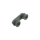 Supporto con ruote sinistro cestello lavastoviglie Smeg originale