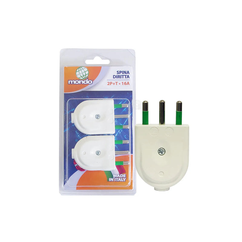 GBC - SPINA DIRITTA 2P+T 16A Piccolo elettrodomestico - AST-55301163