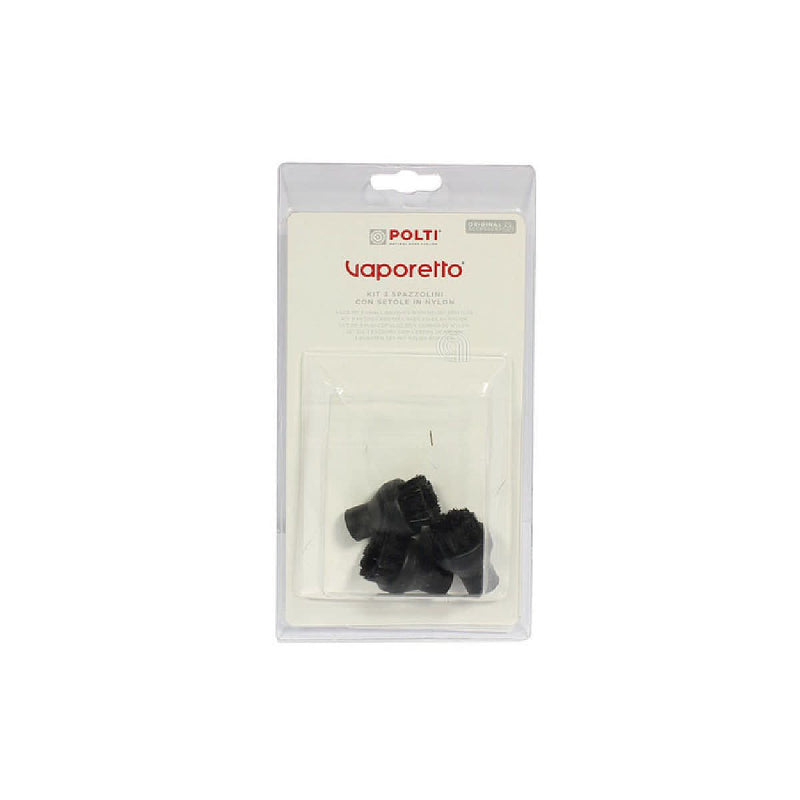 Set spazzole in nylon originali per vaporetto Polti PAEU0209