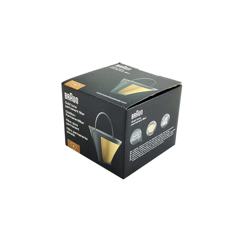 Filtro riutilizzabile Goldtone per macchina da caffè De Longhi AX13210002