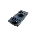 Supporto sinistro con ruote per cestello lavastoviglie Gorenje 542331