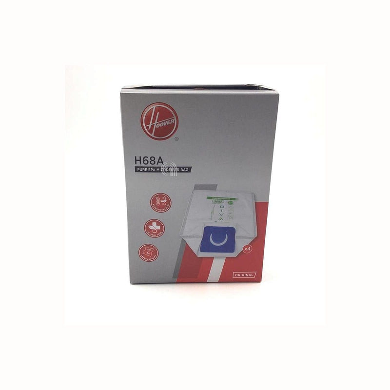 Set da 4 sacchetti originali per aspirapolvere Hoover H68A e Candy
