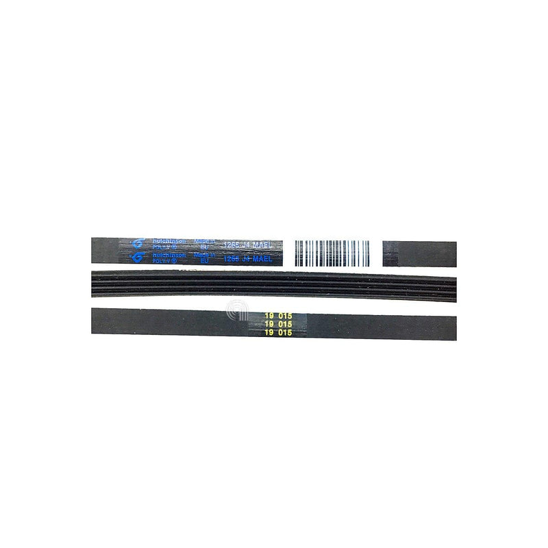 Cinghia J4 1265 Poly-V per lavatrice Whirlpool e Indesit originale