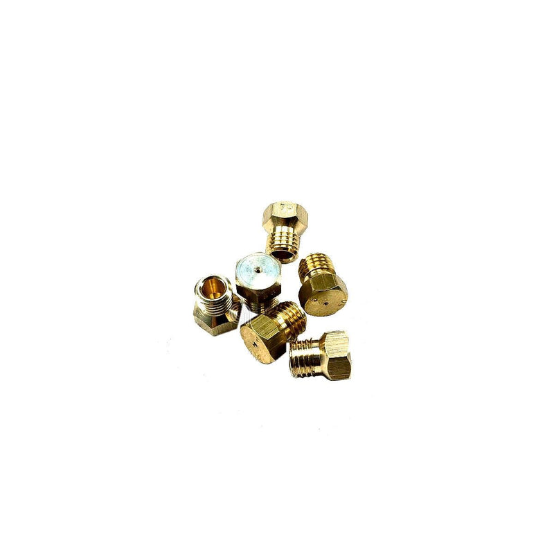 set iniettori gas butano GPL originale whirlpool 482000029088