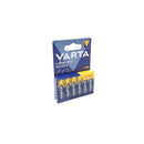 Pilas alcaline AA alta energia Varta 6 unità 55302012