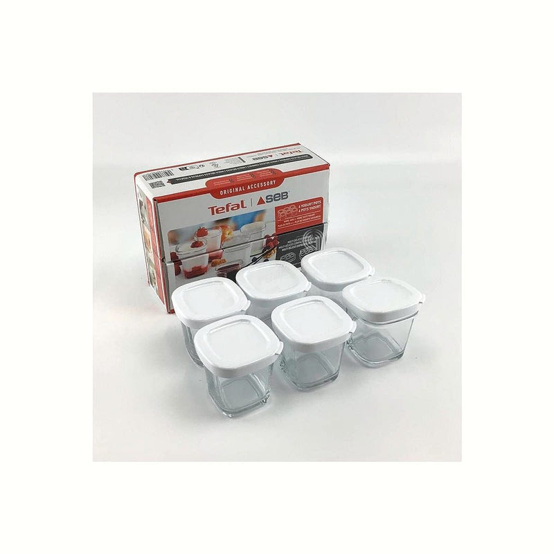 vasetti per yogurt 6 pezzi per gelatiera Tefal XF100110
