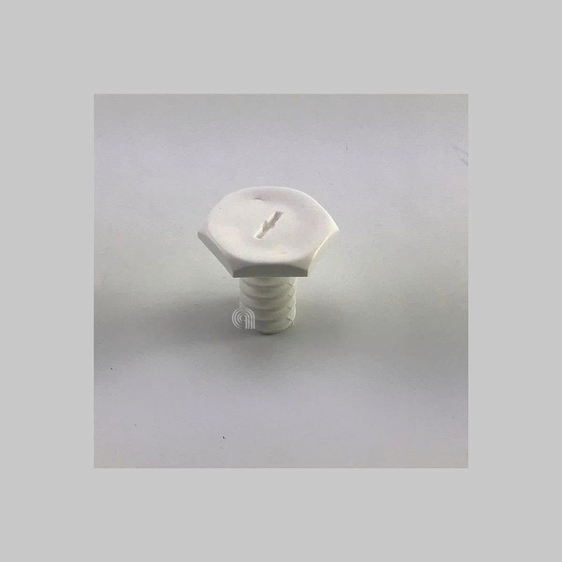 Gamba regolabile bianca d17,7x37,5 per frigorifero Indesit e Whirlpool