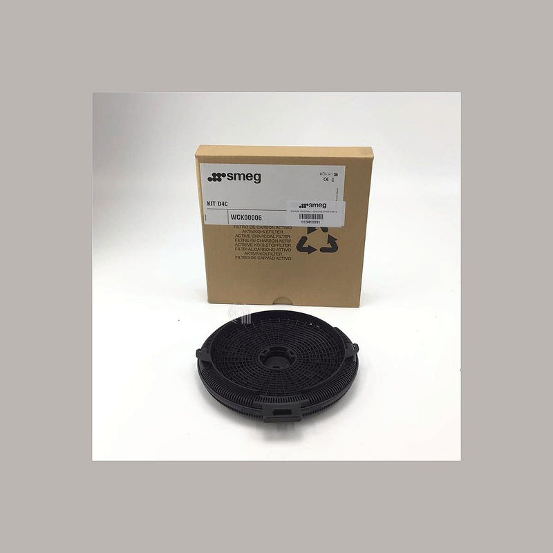 Filtro a carbone circolare originale per cappa Smeg KITD4C