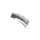 Set maniglia porta originale lavatrice Candy 41041407 argento