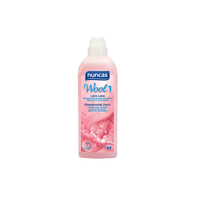 Detergente per lana Nuncas 750 ml per lavatrice e lavaggio a mano