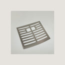 Griglia in acciaio inox per vassoio raccogli gocce Philips e altre marche