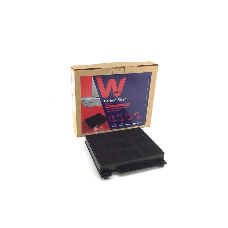 Filtro a carbone rettangolare CHF15/1 per cappa Whirlpool originale