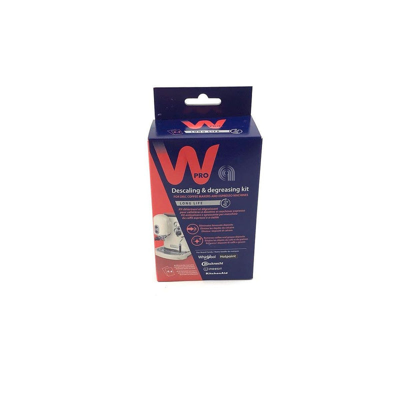 kit anticalcare e sgrassante universale per macchina da caffè indesit whirlpool
