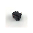 Interruttore doppio M.SR55 con spia 85V nero per De Longhi