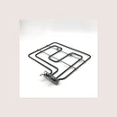 resistenza grill forno compatibile Beko e Indesit codice 262900059