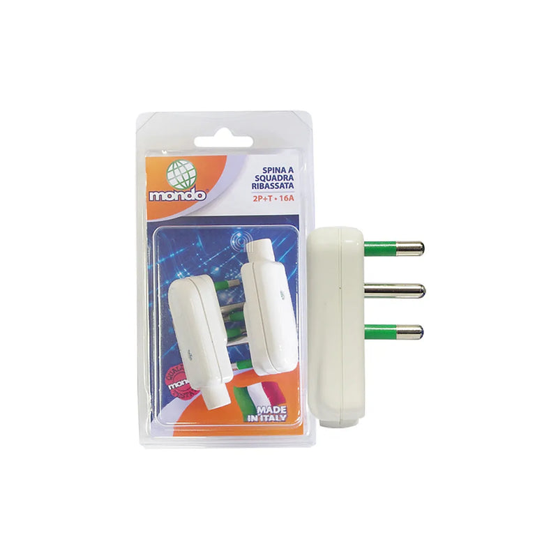 GBC - Spina ad angolo ribassato per piccolo elettrodomestico - AST-55301171