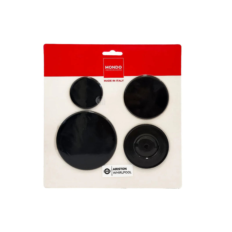FRANKE, GORENJE, LOFRA, TECNOGAS, WHIRLPOOL, ARISTON, BOSCH, IKEA, INDESIT - Kit di Piattelli per Piastra - AST-55605046