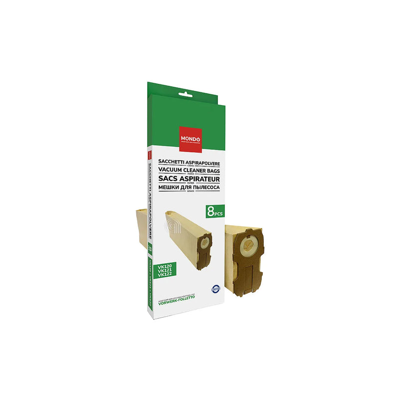 VORWERK-FOLLETTO - Sacchetti di carta per aspirapolvere - AST-VKF020