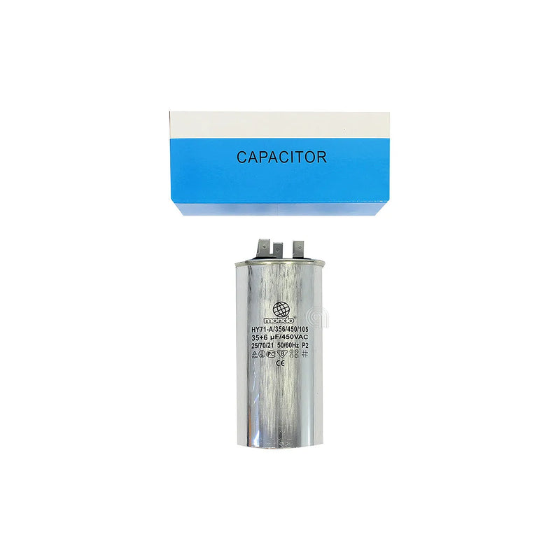 UNIVERSALE - Condensatore doppio 35µF + 6µF 450V frigorifero - AST-00230354