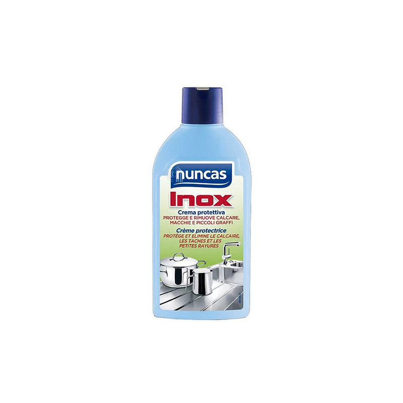 Crema detergente Nuncas in acciaio inox 250ml antimacchia