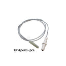 KIT 4 PEZZI CANDELETTE SMEG ALTE 34MM