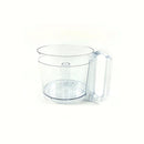 Ciotola con manico originale tritatutto Moulinex MS-5A07204 trasparente
