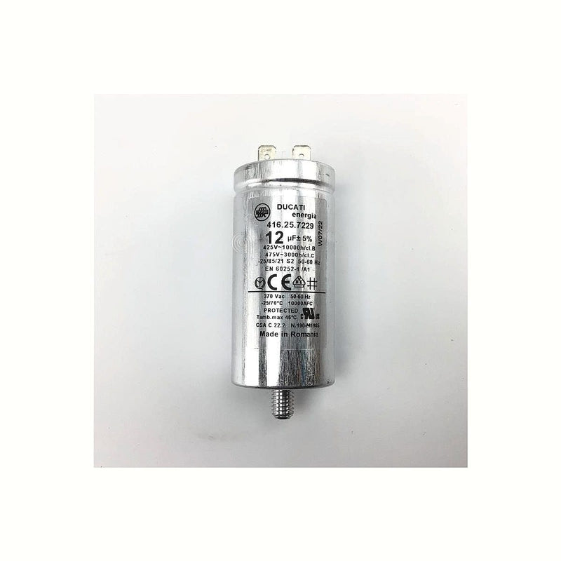 Condensatore metallico 12uF asciugatrice Candy originale 41041497