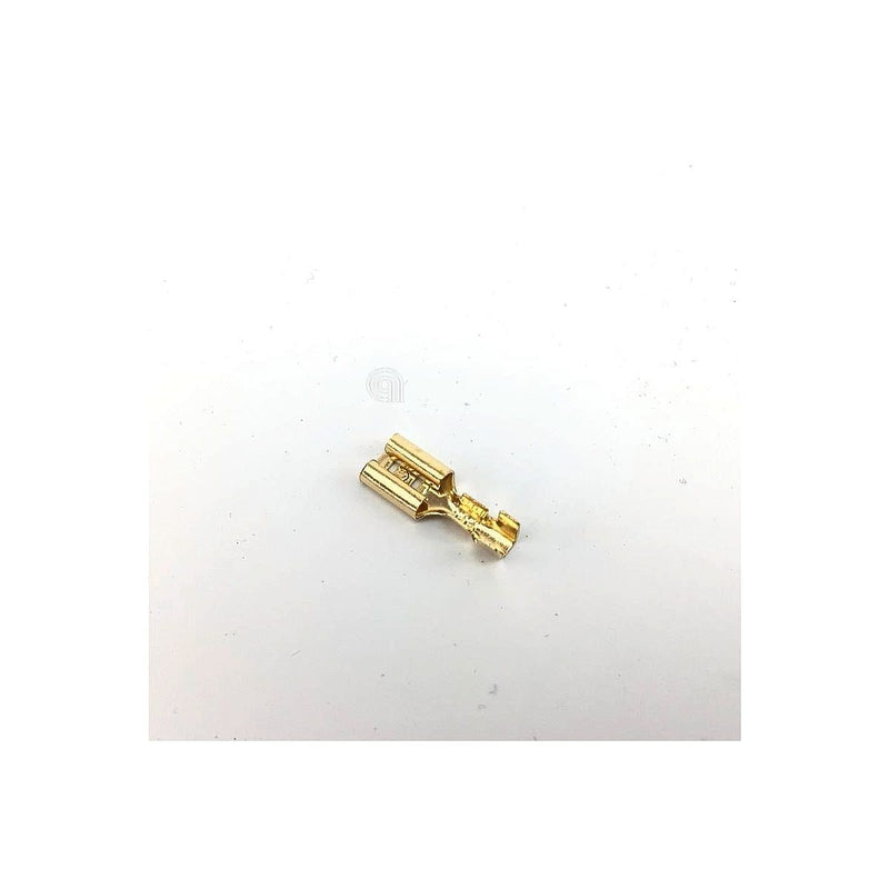 faston femmina passo 4,8 mm ottone ricambio GBC 18380800