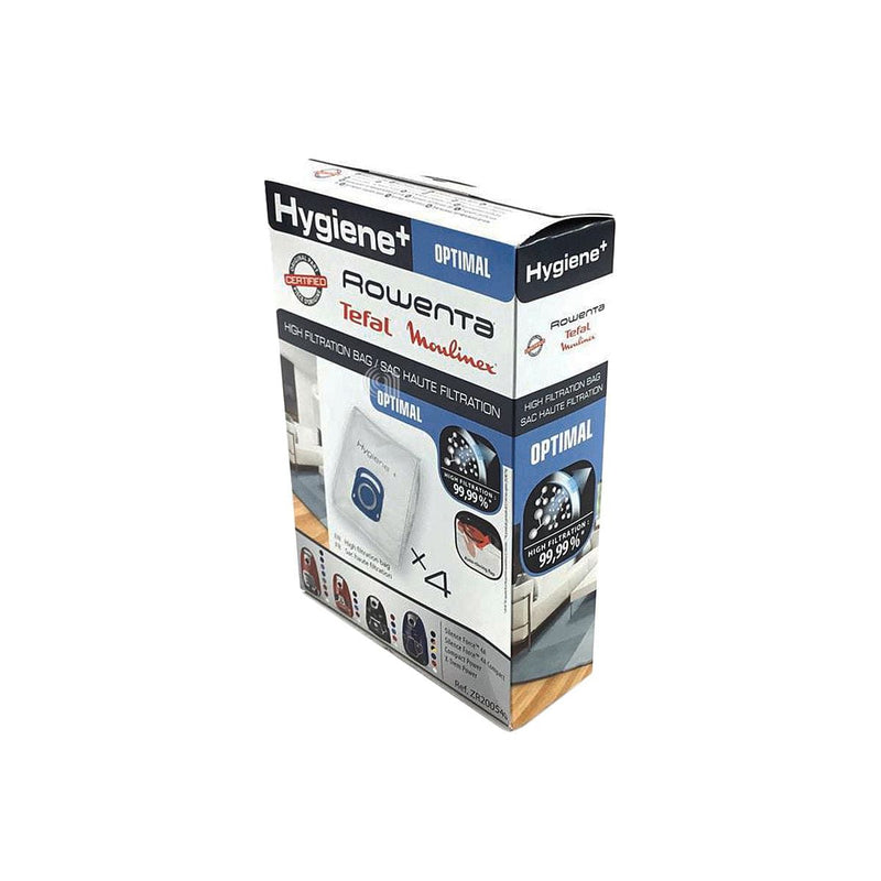 Set 4 sacchetti originali per aspirapolvere Rowenta ZR200540