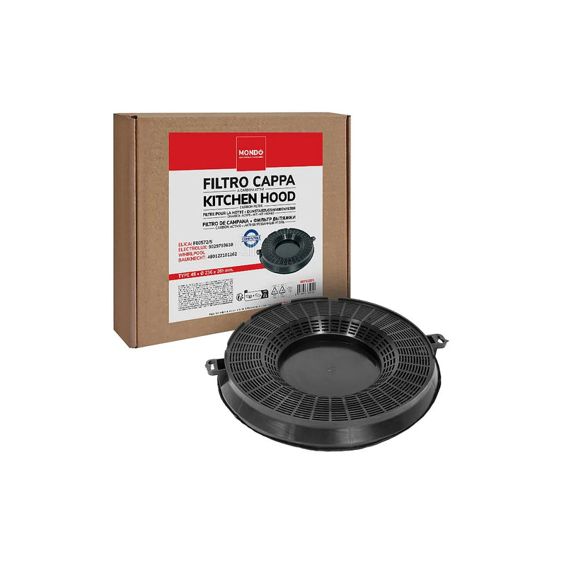 ELECTROLUX WHIRLPOOL AEG - Filtro di carbone per cappa aspirante - F00572/S