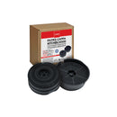 SET 2 FILTRI CIRCOLARI IN CARBONIO TIPO 58 CAPPA MONDO ELICA WHIRLPOOL