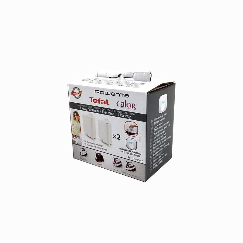 filtro anticalcare originale per piastra Rowenta XD9060E0 confezione da 2