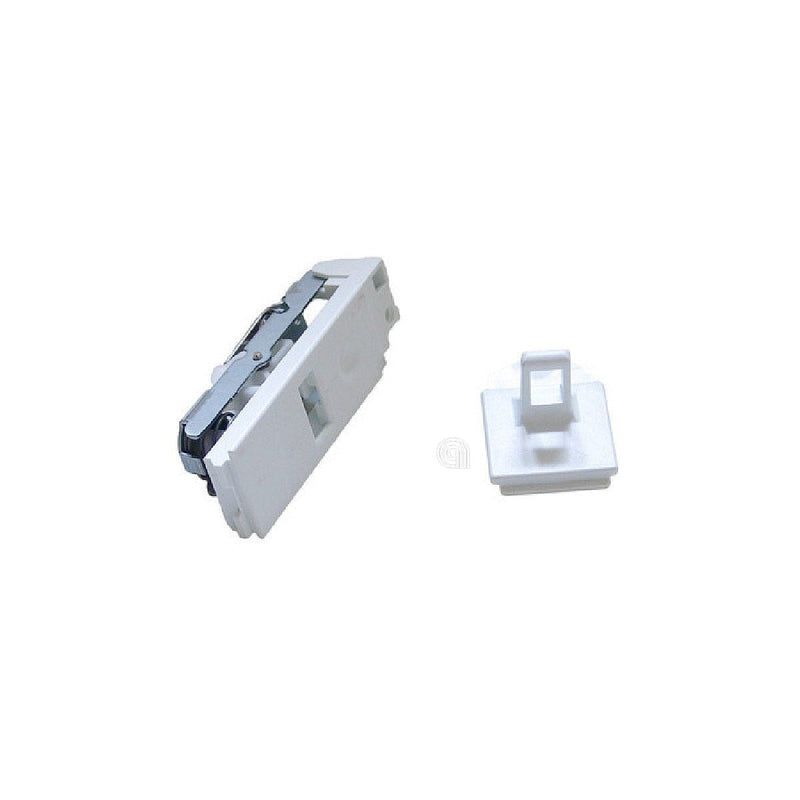 Serratura meccanica porta asciugatrice Whirlpool originale 482000023047