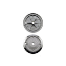 BRUCIATORE RAPIDO IN ALLUMINIO CON PIANO COTTURA FORATO RICAMBI CUCINA