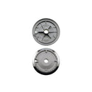 ARISTON, INDESIT, NARDI, SMEG - Bruciatore Rapido in Alluminio per Piano Cottura - B3620