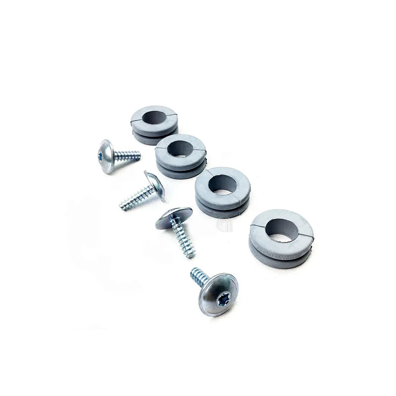 Set 4 cunei e viti per pompa lavatrice Bosch originale 00425075