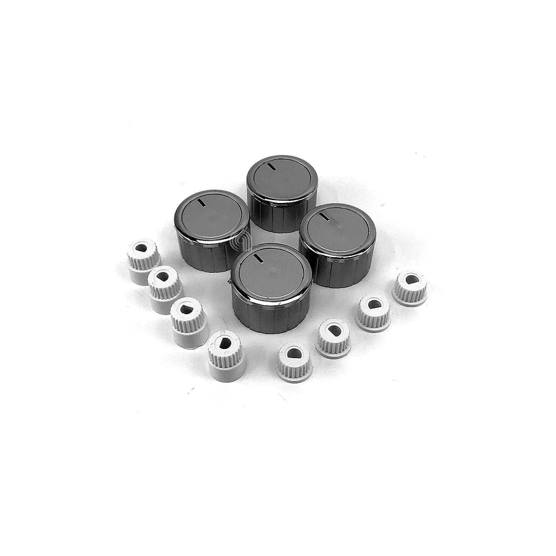 UNIVERSALE - Set di 5 manopole cromate per piano di lavoro - AST-00539103