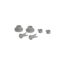 Set di rulli per lavastoviglie Bosch codice 00043379